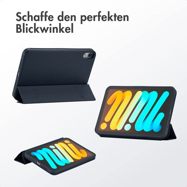 Accezz Trifold Klapphülle Apple iPad Mini 7 (2024) / iPad Mini 6 (2021) - Blau