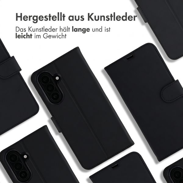 Accezz Wallet TPU Klapphülle Samsung Galaxy A27 (5G) - Schwarz