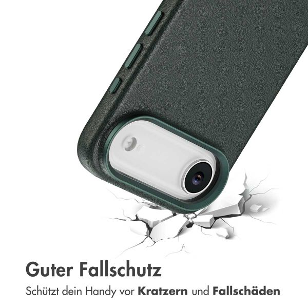 Accezz MagSafe Leather Backcover Apple iPhone Air - Cedar Green