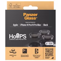 PanzerGlass Hoops Optic Rings Kameraschutz Apple iPhone 14 Pro (Max) - Transparent