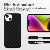 Accezz MagSafe Kevlar® Hülle Apple iPhone 14 - Schwarz