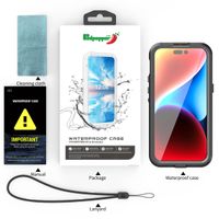 Redpepper Dot Plus Waterproof Case für das Apple iPhone 15 Pro Max - Schwarz