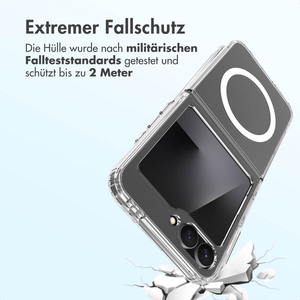 Accezz Xtreme Impact Case Samsung Galaxy Z Flip 7 FE - Transparent