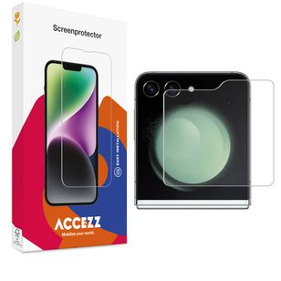 Accezz Screen Protector aus gehärtetem Glas Samsung Galaxy Z Flip 5 / 6 / 7 FE