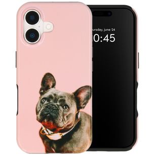 Gestalte deine eigene robuste Hülle Apple iPhone 16 - Weiß