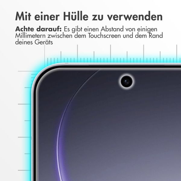 Accezz Screen Protector aus gehärtetem Glas Oppo Reno15 Pro (5G)