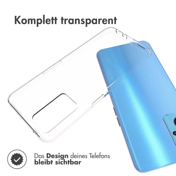 Accezz Clear TPU Backcover Oppo A96 5G - Transparent