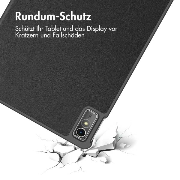 Accezz Trifold Klapphülle Lenovo Tab M10 5G - Schwarz
