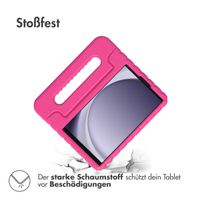 Accezz SchutzHülle mit Handgriff kindersicher Samsung Galaxy Tab A11 / A9 8.7 Zoll - Rosa