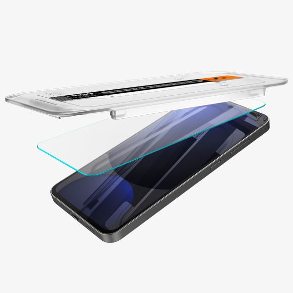 Spigen GLAStR Fit Displayschutzfolie 2er-Pack + Applicator Samsung Galaxy S24 FE / A37 / A56