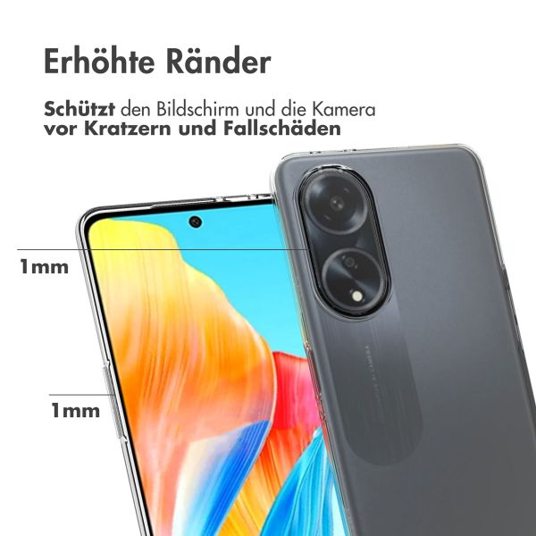 Accezz Clear TPU Backcover Oppo A98 - Transparent
