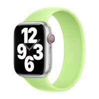Apple Silikon Solo Loop für  Apple Watch | 44/45/46/49 mm - Größe 2 - Sprout Green