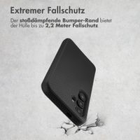 Accezz Tough Back Cover mit MagSafe Samsung Galaxy S25 - Schwarz