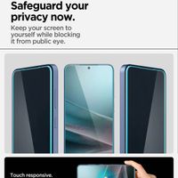 Spigen GLAStR Privacy EZ Fit Displayschutzfolie + Applicator - 2er-Pack Samsung Galaxy S24 Plus / S25 Plus