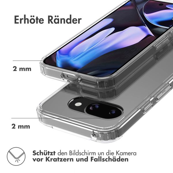 Accezz Xtreme Impact Case Google Pixel 9A - Transparent