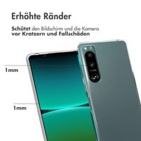 Accezz Clear TPU Backcover Sony Xperia 5 IV - Transparent