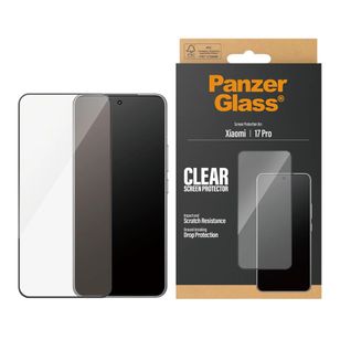 PanzerGlass Ultra-Wide Fit Antibakterieller Displayschutz mit Applikator Xiaomi 17 Pro