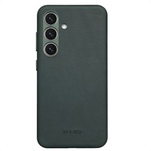 Accezz Vintage Leather Magsafe Backcover Samsung Galaxy S25 / S24 - Smokey Green