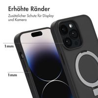 Accezz Ring Stand Backcover mit MagSafe Apple iPhone 14 Pro Max - Schwarz