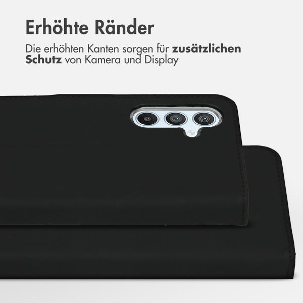 Accezz Wallet TPU Klapphülle Samsung Galaxy A54 (5G) - Schwarz