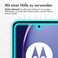 Accezz Screen Protector aus gehärtetem Glas Motorola Moto G84