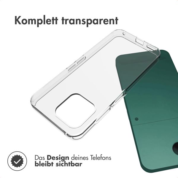 Accezz Clear TPU Backcover Fairphone 6 / 6+ - Transparent