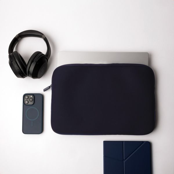 Accezz Laptop Hülle 13-14 Zoll - Laptop Sleeve - Blau