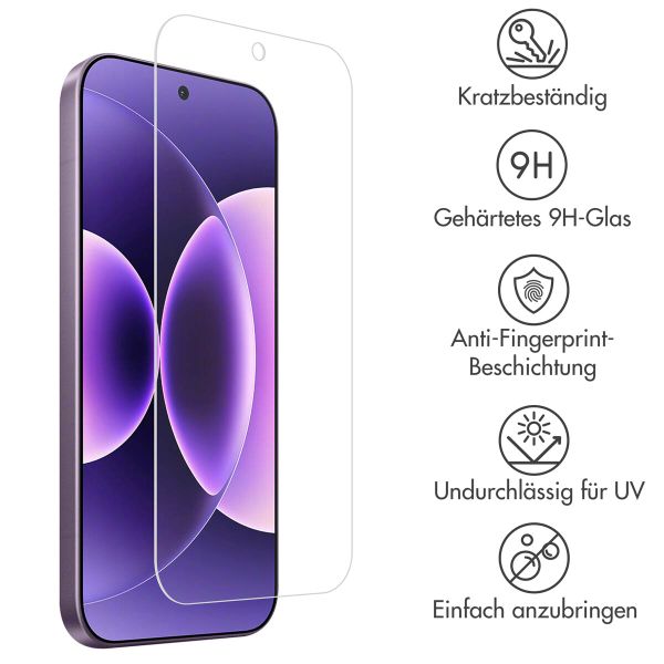 Accezz Screen Protector aus gehärtetem Glas Xiaomi 17 Ultra