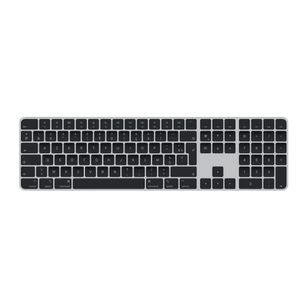 Apple Magic Keyboard mit Numerisches Tastenfeld und Touch ID - Kabellose Tastatur - AZERTY / FR - Schwarz