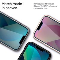 Spigen GLAStR Privacy EZ Fit Displayschutzfolie + Applicator - 2er-Pack Apple iPhone 13 / 13 Pro
