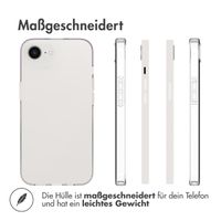 Accezz Clear TPU Backcover Apple iPhone 17e / 16e - Transparent