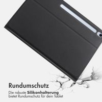 Accezz Classic Klapphülle Samsung Galaxy Tab S10 FE Plus - Schwarz