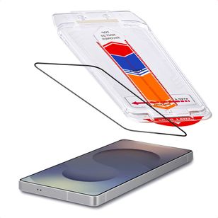 Accezz Gehärteter Glas-Schutz + Applikator Samsung Galaxy S25 Ultra