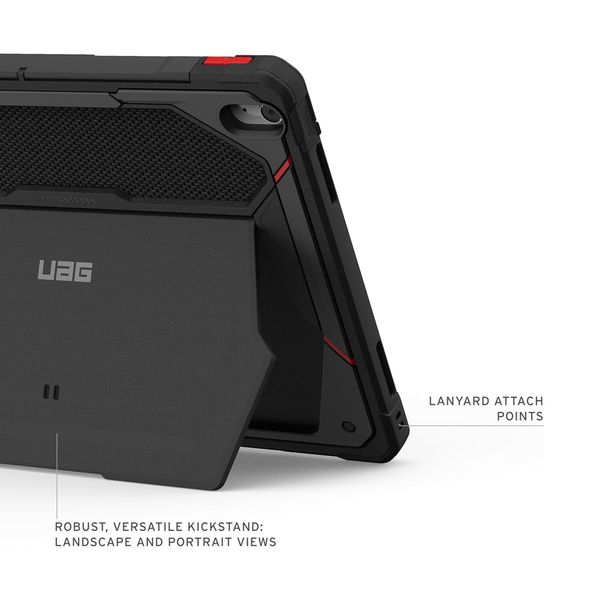 UAG Monarch Kevlar Backcover Apple iPad Air 13 Zoll (2026) M4 / (2025) M3 / (2024) M2 - Kevlar Black