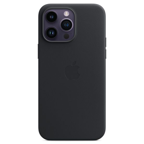 Apple Leder-Case MagSafe Apple iPhone 14 Pro Max - Midnight