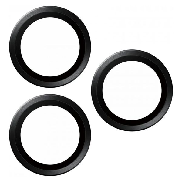 PanzerGlass Hoops Optic Rings Kameraschutz Apple iPhone 15 Pro / 15 Pro Max - Black Titanium