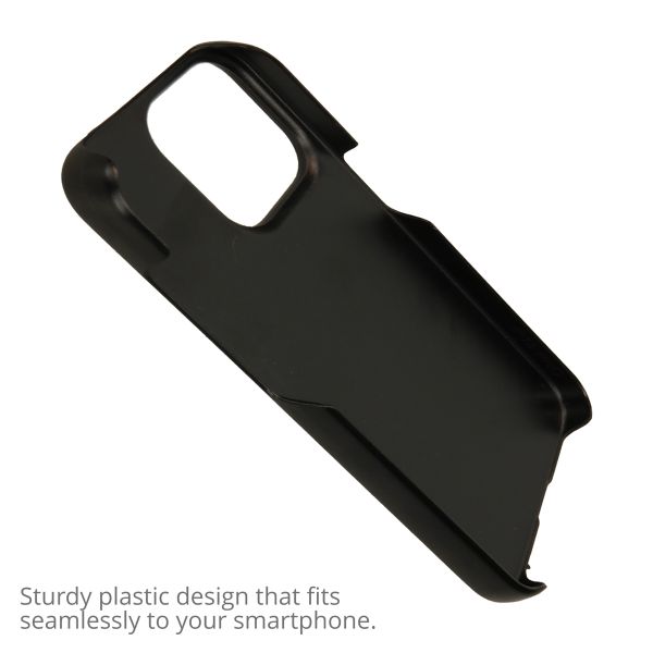 Gestalte deine eigene Hardcase Hülle Apple iPhone 15 Pro - Schwarz