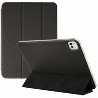 Accezz Leder Trifold Klaphülle Apple iPad Pro 13 (2025) M5 / (2024) M4 - Schwarz