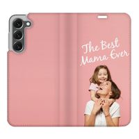 Gestalte deine eigene Compact Gel Klapphülle Samsung Galaxy S23 Plus - Weiß