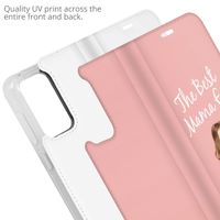 Gestalte deine eigene Compact Gel Klapphülle Samsung Galaxy A33 - Weiß
