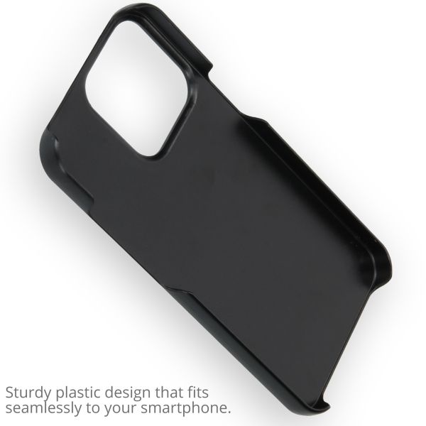 Gestalte deine eigene Hardcase Hülle Apple iPhone 13 Pro - Schwarz