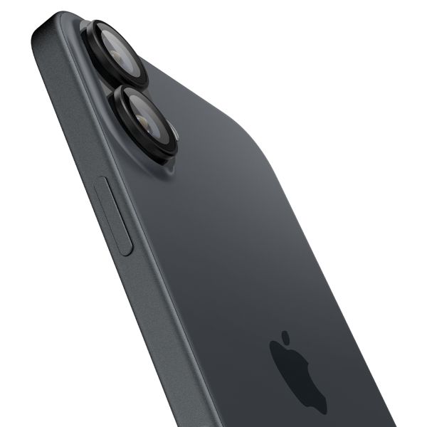 Spigen Optik Pro EZ Fit Lens Protector 2er-Pack Apple iPhone 16 / 16 Plus / 17 - Schwarz