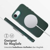 Accezz MagSafe Leather Backcover Apple iPhone 17e / 16e - Cedar Green
