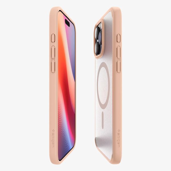 Spigen Ultra Hybrid Backcover MagSafe Apple iPhone 16 Pro Max - Rosa Titan