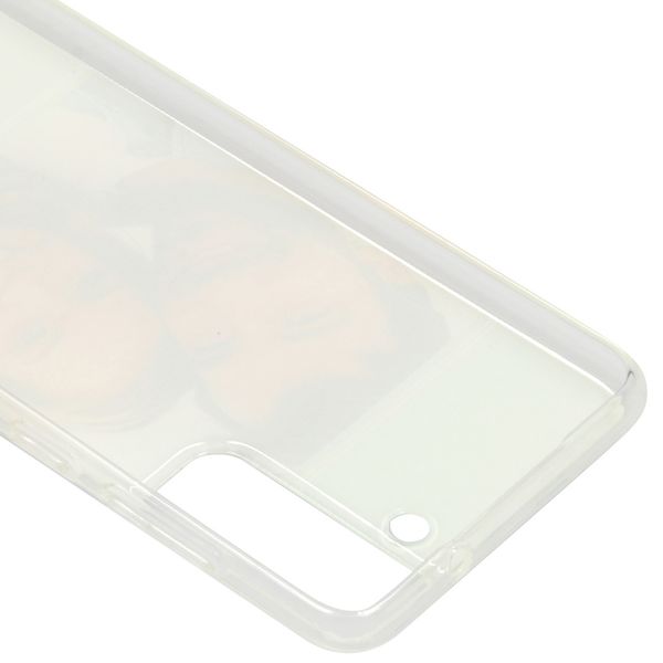 Gestalte deine eigene Clear Case Samsung Galaxy S21 FE - Transparent
