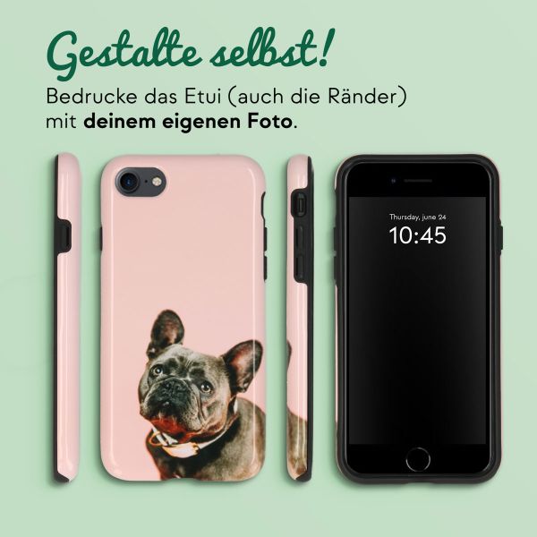 Gestalte deine eigene robuste Hülle Apple iPhone SE (2022 / 2020) / 8 / 7 / 6(s) - Weiß
