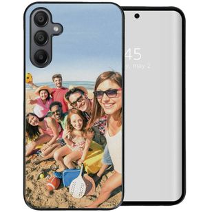 Gestalte deine eigene Hardcase Hülle Samsung Galaxy A35 - Schwarz
