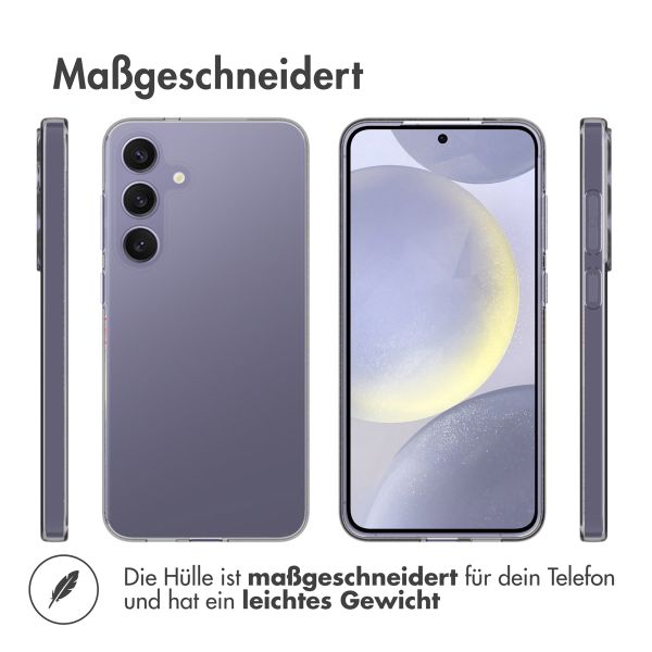 Accezz Clear TPU Backcover Samsung Galaxy S25 Plus - Transparent