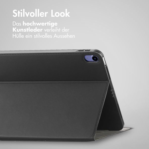 Accezz Classic Klapphülle Apple iPad Mini 7 (2024) / iPad Mini 6 (2021) - Schwarz