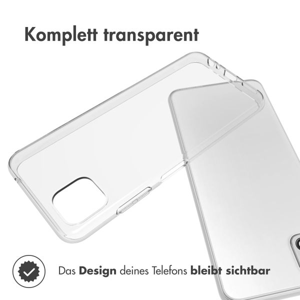 Accezz Clear TPU Backcover Samsung Galaxy A22 (5G) - Transparent